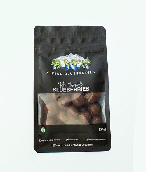 Chocolate Coated Blueberries (Milk)
