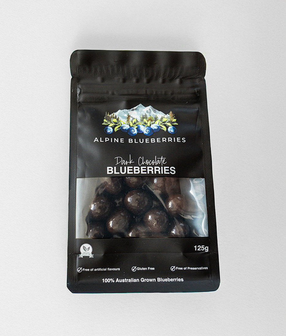 Chocolate Coated Blueberries (Dark)