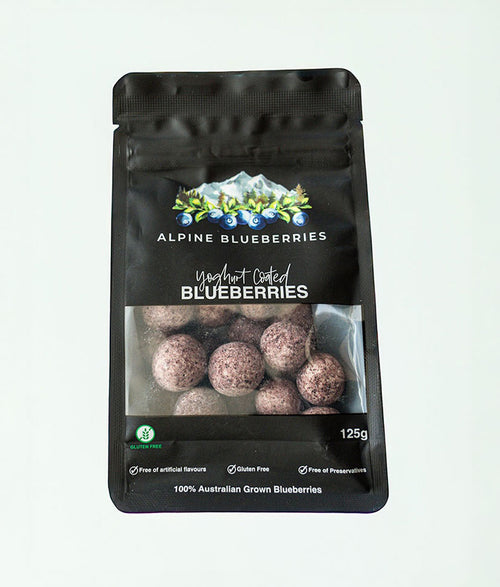 Chocolate Coated Blueberries (Yoghurt)